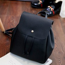 Women PU Leather Shoulder Bag Multi-Function Small Bagpack Mini Backpack For Tee - £12.65 GBP