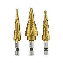 Step Bits For Stainless Steel, Metal, Wood, And Plastic Are Included In The - $33.96