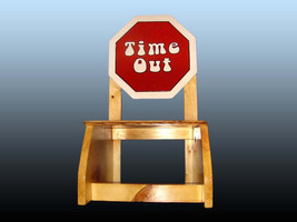 Toddler Time-Out Chair, Stop Sign Time Out Stool - $69.00