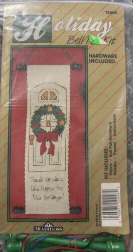 Traditions T8809 Holiday Home Bell Pull Counted Cross Stitch Kit - $7.80