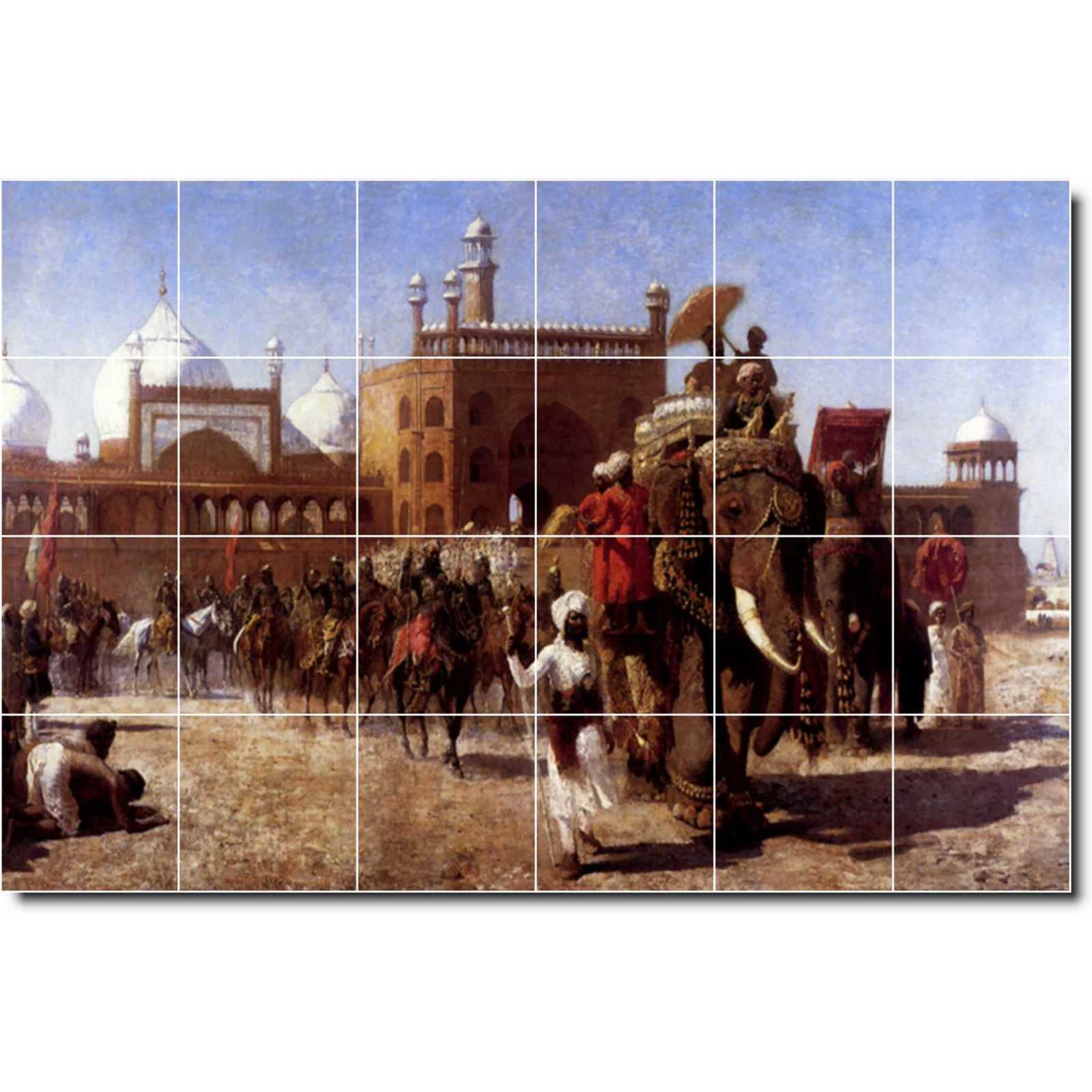Weeks edwin the return of the imperial court from the great mosque at delhi