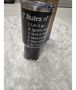 40 oz Cup 7 Rules of Life - $20.00