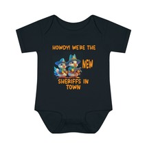 Infant Baby Bodysuit | Howdy We&#39;re The New Sheriff In Town (Twins) | Mom Gift928 - £22.01 GBP