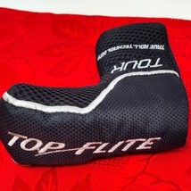 TOP FLITE TOUR True Roll Tech Blade Putter Head Cover Golf Club Black - $5.98