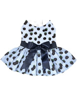 Blackberries Dog Dress with  Matching Leash Sizes XS- XL - £16.04 GBP