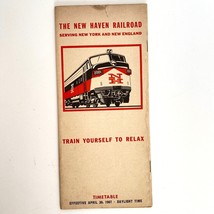 1967 New Haven Railroad Passenger Train Schedules Time Table NY New England - $14.95