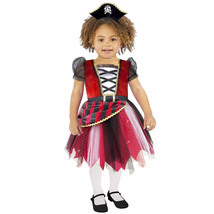 High Sea Cutie Infant &amp; Toddler Costume Size 12-18 Months W/ Dress &amp; Hea... - $18.69