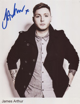 James Arthur (Singer) SIGNED 8&quot; x 10&quot; Photo + COA Lifetime Guarantee - £37.36 GBP