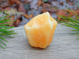 Orange Calcite 211g Energy Chakra Healing Stone Meditation Display Colle... - £14.22 GBP