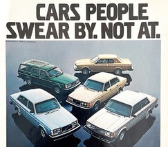 Volvo Cars People Swear By 1980 Advertisement Vintage Automobilia DWEE24 - $29.99