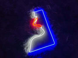 Woman Face | LED Neon Sign - £103.67 GBP+