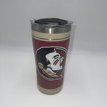 Florida State seminoles 20oz Stainless Steel Tumbler Made by tervis with logo - £27.65 GBP