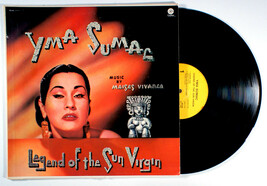 Yma Sumac - Legend of the Sun Virgin (1952 / 70s) Vinyl LP • Afro Cuban ... - $20.11