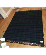 STRONE HOUSE SCOTTISH ARGYLL GLEN CHECK PLAID TARTAN THROW BLANKET 62&quot;x55&quot; - $103.39 CAD