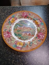 Vtg Wedgwood Landscape Etruria Handpainted Dinner Plate England A4447 - £38.28 GBP