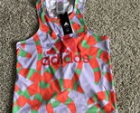 Adidas X Farm Rio Tank Purple Orange And Green Palm Trees Size Small Spl... - $39.99
