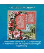 States - Arkansas Wildflower Trail Personalized Wall Art or Scrapbook Page - $22.00