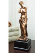 Greek Goddess Venus De Milo Statue With Base Aphrodite of Milos Louvre M... - $96.92 CAD