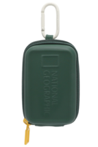 National Geographic Molded Pouch Keyring Keychain Accessory Green NWT N2... - $35.55