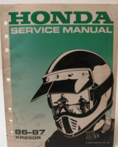 Manuel D&#39;Atelier De Réparation HONDA XR 250 R XR250R OEM 61KT101 1986 1987 - £28.94 GBP