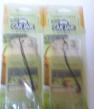 2 Yankee Candle Classic Paper Car Jar Air Freshener PICNIC in the PARK - $4.95