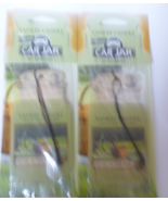 2 Yankee Candle Classic Paper Car Jar Air Freshener PICNIC in the PARK - $4.95