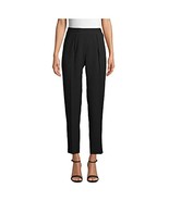 $89 Anne Klein Womens Crepe Elastic Back Pleat Front Pant Anne Size Small - $31.68