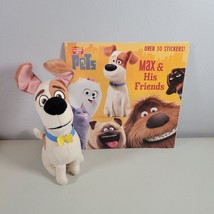 The Secret Life of Pets Max &amp; His Friends Book Snowball Flushed Pet and Ty Plush - $12.68