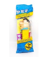 Pez Yellow Fred Flintstone Dispenser with Feet In Original Blue Packaging - $12.21 CAD
