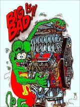 Big is Bad Rat Fink Metal Sign - $39.95