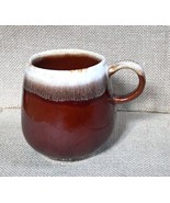 Vintage McCoy Pottery Brown Drip Glaze Mug Cup Rustic Cottagecore Farmhouse - $5.94