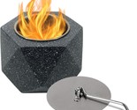 Yumpanda Portable Indoor/Outdoor Tabletop Fireplace Bowl (Black). - $31.92