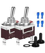 SPST Waterproof Toggle Switch 12V DC 30A 125VAC 20A Marine Heavy Duty 2 ... - €10,02 EUR