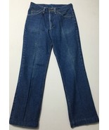 Vtg Lee Riders 28x26 Union Made In USA Hemmed Talon 42 - $23.15