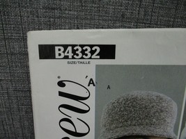 See &amp; Sew B4332 Sewing Pattern for Misses Hats Size S M L - UNCUT - $4.74