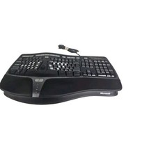 Microsoft 4000 V1.0 KU-0462 1048 lifter Natural Ergonomic Keyboard USB W... - £59.14 GBP