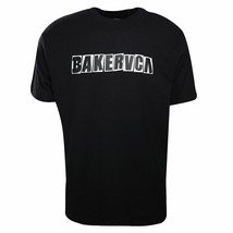 Rvca Men&#39;s Black Ransom Bakervca Relaxed Fit S/S T-Shirt (S07) - £12.31 GBP