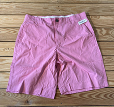 amazon essentials NWT Men’s chino shorts size 32 pink T1 - £9.78 GBP