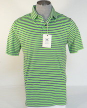 Polo Golf Ralph Lauren Green & Purple Stripe Vintage Lisle Polo Shirt Men's NWT - $109.99