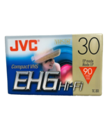 JVC VHS-C TC-30 EHGDU Camcorder Video Cassette 90 Min EP Mode Compact SE... - £8.16 GBP