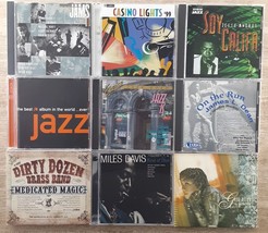 Live Jazz CD Lot of 9 Warner Jams, Vol. 1 Casino Lights &#39;99 Jesse Andrus... - £7.90 GBP