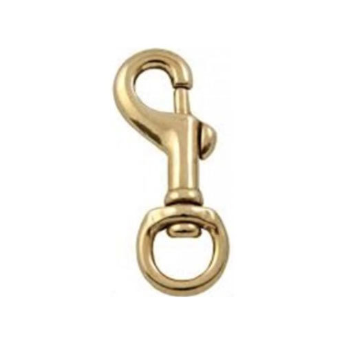 Brass Round Eye Snap Hook - 1 1/4&quot; - $36.60