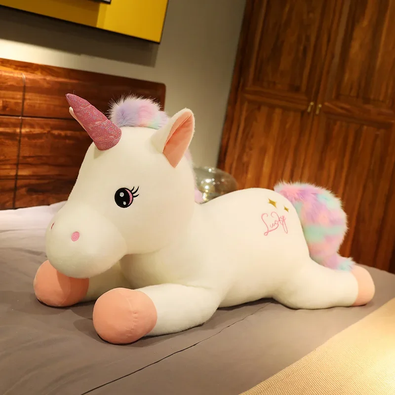 50cm White Cute Unicorn Doll Toy, Unicorn - $25.74