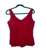 Honeylove LiftWear Tank 1X Red | Built‑In Bra Compression Shapewear Cami... - €35,03 EUR