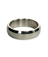 Men&#39;s Ring, Titanium Steel ring Ring, Men&#39;s Band, Engagement Ring, Weddi... - $13.66 CAD