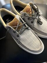 Twisted X Boots Men`s Hooey Slip Resistant Grey Lopers!!(sz 8) - $47.49