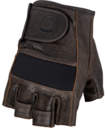 HIGHWAY 21 Half Jab Perforated Gloves, Brown, Large - $41.07 CAD
