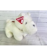 Vintage Dakin Plush Duffy White Dog Puppy Stuffed Animal Toy - $10.40