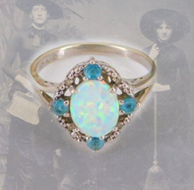 HAUNTED RING SALEM WITCH BLESSED BY 200 SALEM WITCHES & SCHOLARS  EXTREME MAGICK image 2