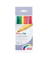 Pentel Color Pen Set, 12-Colors - $364.70 MXN